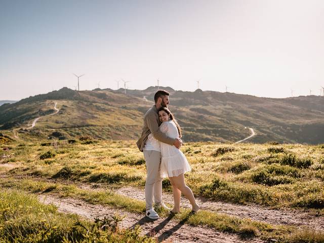 Solteiros de Sessão de solteiros em Castro Daire - Catarina // Bruno 