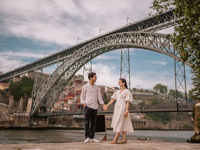 Solteiros de Teresa e João - Sessão de solteiros na cidade do Porto