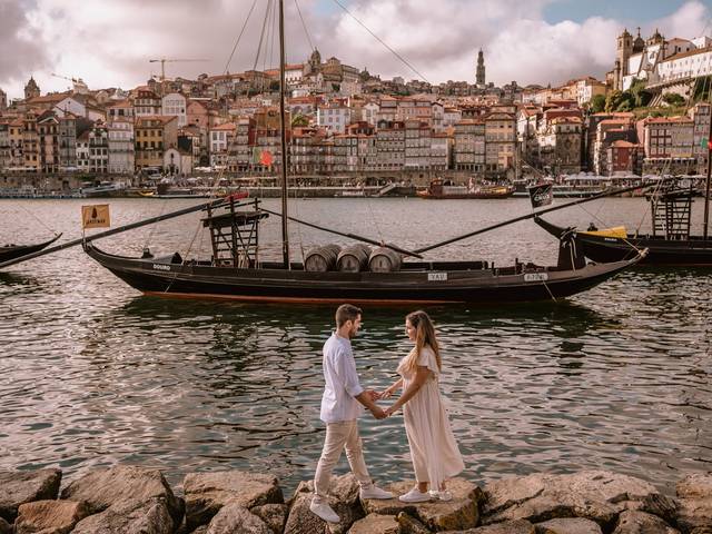 Solteiros de Sessão de solteiros no Porto - Joana // William