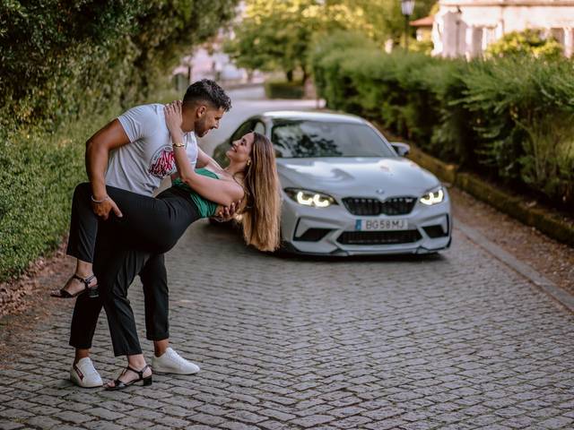 Solteiros de Tânia e Diogo - Sessão de solteiros no Bussaco