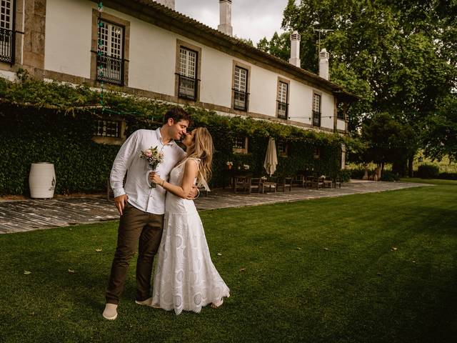 Sessão Exterior  de Uma sessão na Quinta da Pacheca - Caroline & Perini 