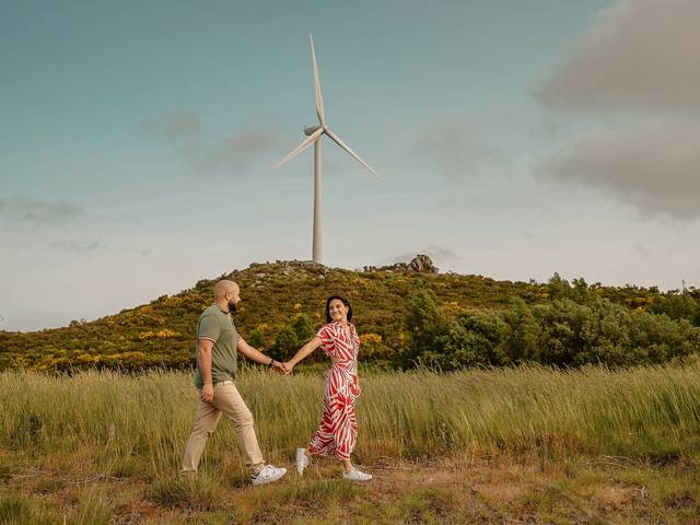 Solteiros de Sessão de Solteiros da Luana e do Diogo na Serra do Caramulo