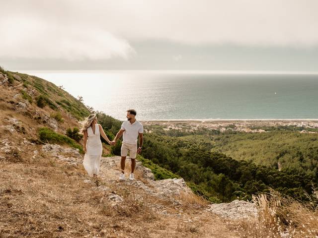 Solteiros de Sessão Pré Wedding da Joana e do Gonçalo na Figueira da Foz