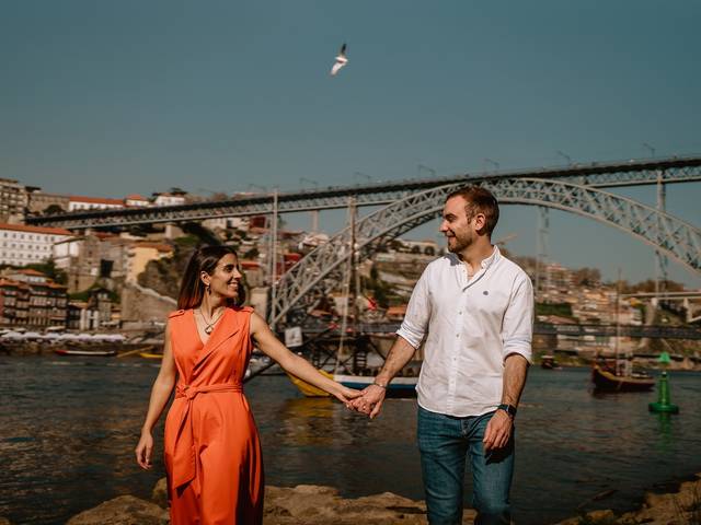 Solteiros de Sessão de solteiros no Porto da Eva e do Ricardo