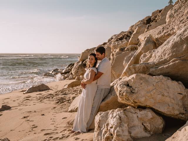 Solteiros de Sessão de solteiros na Figueira da Foz da Sofia e do élio