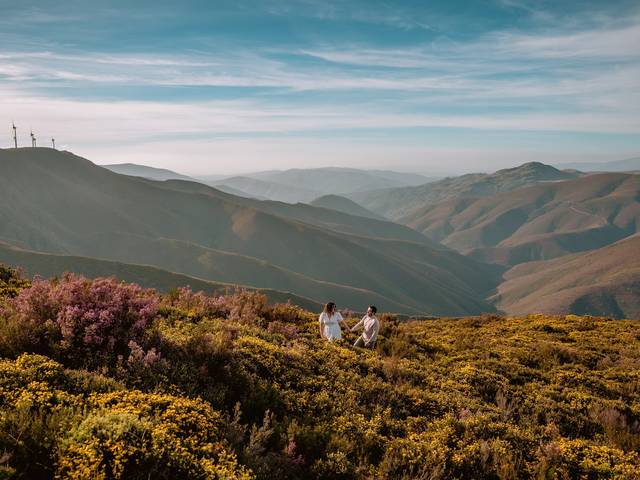 Solteiros de Marta e André - Sessão de solteiros em São Pedro do Sul