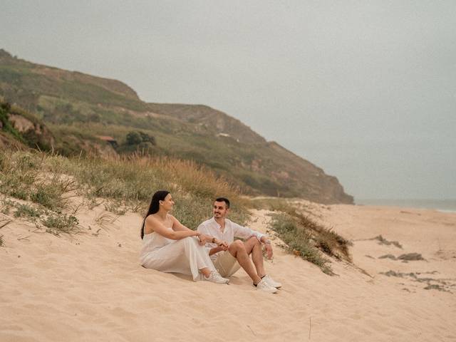 Solteiros de Pré Casamento - Cátia e Luis - Praia de Quiaios