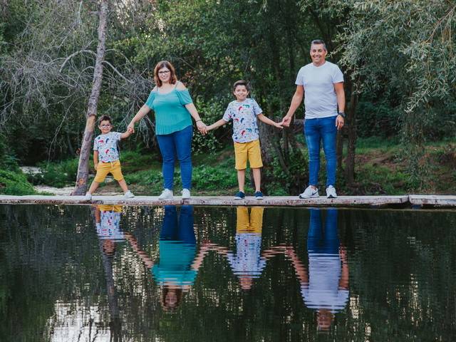 Sessão Exterior  de Isaac, Éder e Família