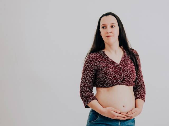 Grávida de Fátima & Leonardo 