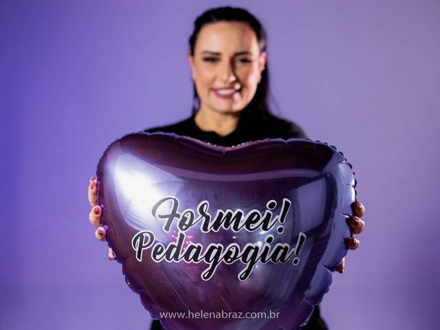 Formatura  de Ensaio de Formatura em Estúdio  | Pedagogia 