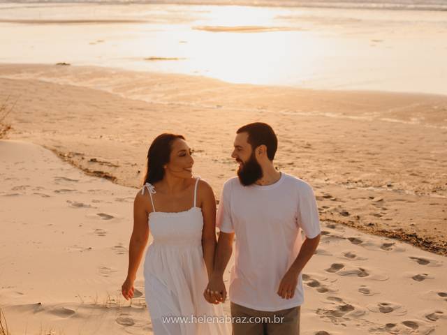 Ensaio Pré-Casamento de Laís e Lucas - Pré casamento em Torres
