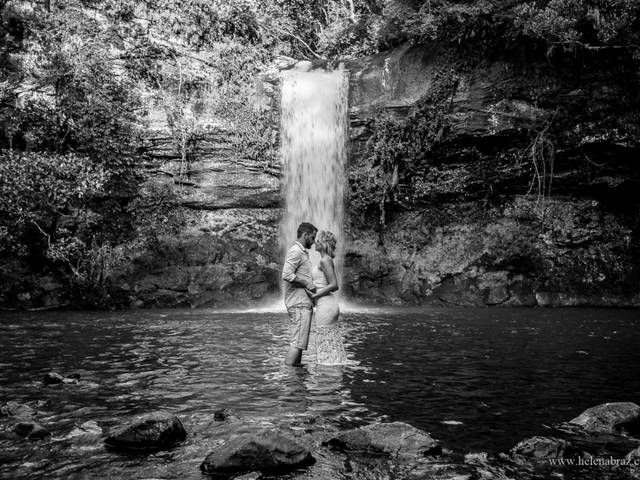 Ensaio Pré-Casamento de Pré Wedding no Garapiá | Duda e Gabi