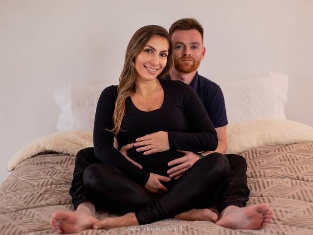 Gestante de Ensaio gestante em Casa | Tramandaí - RS