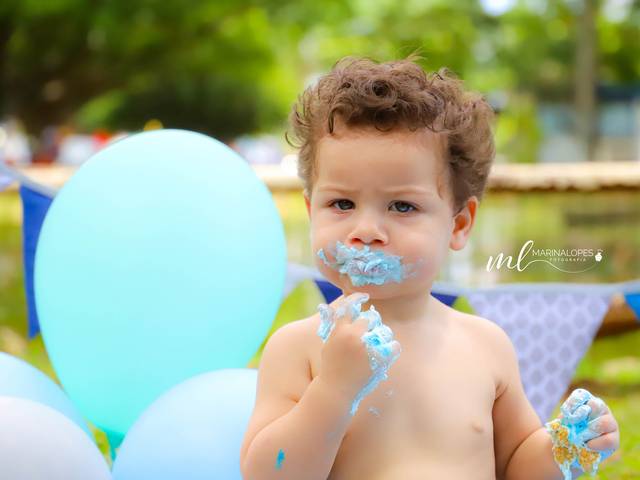 Smash The Cake de Gabriel- 11 meses