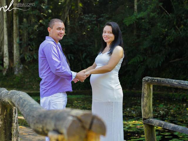 Gestante de A espera de Noemy