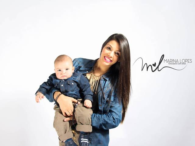 Familia de Aline e Davi