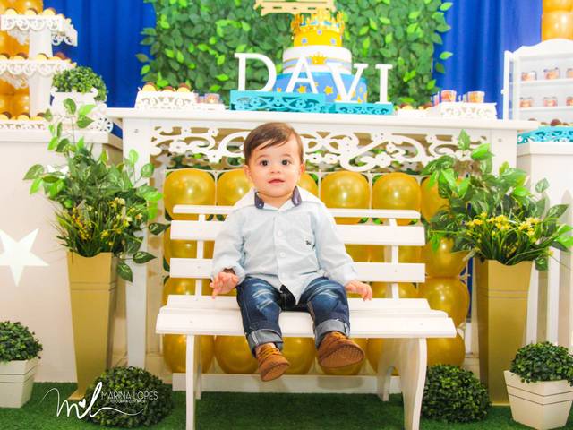 Aniversários de Festa Davi- 1 aninho