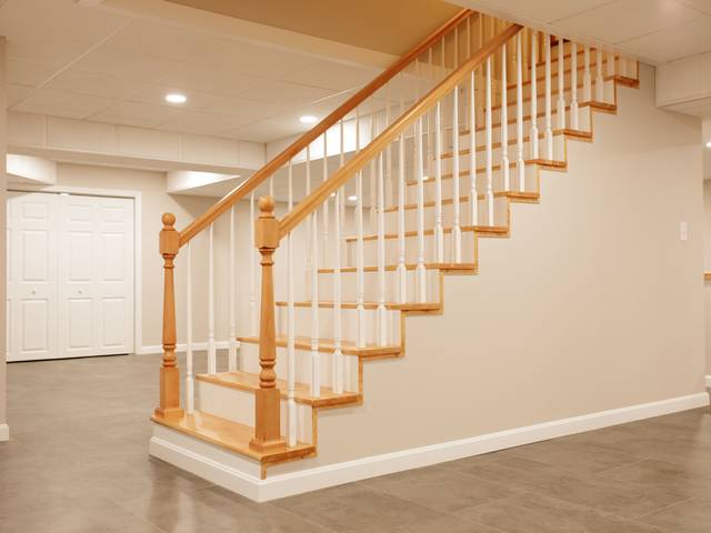 interiors of BASEMENT WINDHAM -NH