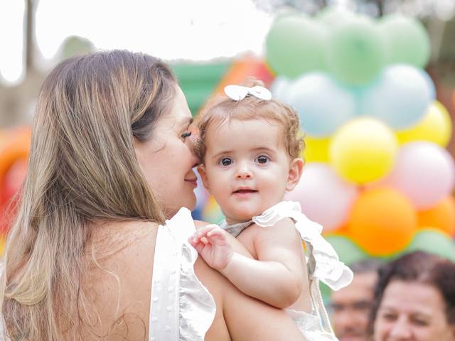 Aniversário Infantil  de Elis 1 ano 