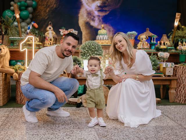 Aniversário Infantil  de Fotografia de Aniversário Infantil em Araraquara | 1 Ano do Bernardo no The Jungle Buffet