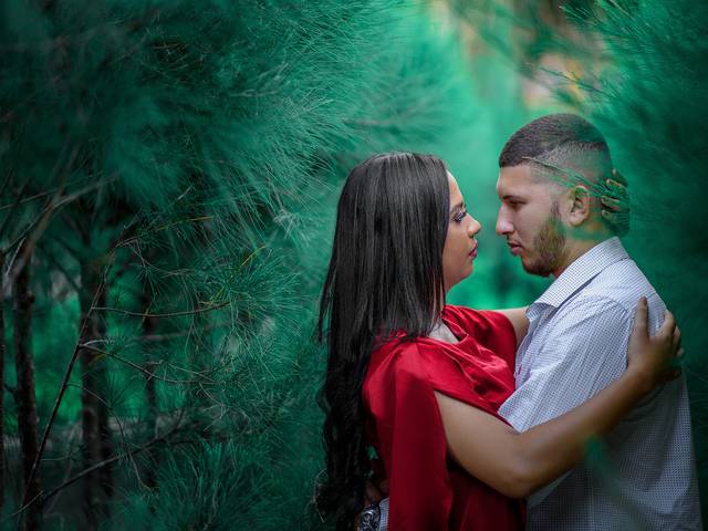 Ensaio de Alicia e Leonardo