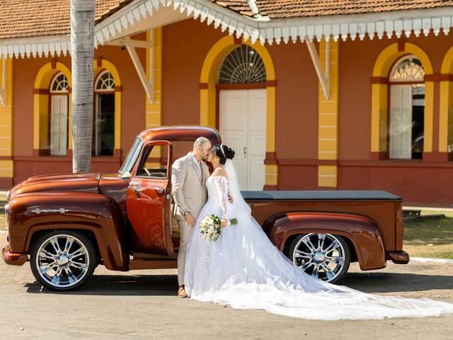 Casamento de Aline & André