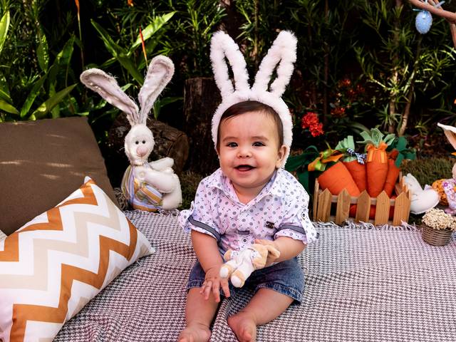 Acompanhamento Mensal de Páscoa - Otávio 9 meses