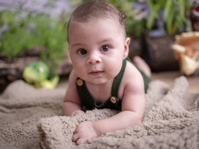 Acompanhamento Mensal de Samuel 4 meses