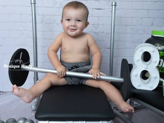 8 meses of Acompanhamento Mensal de bebês