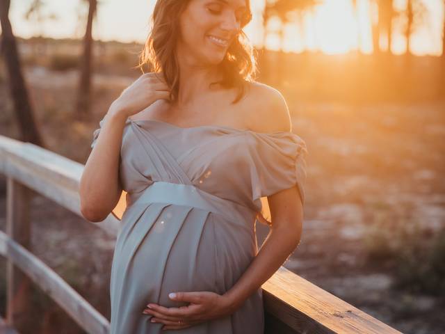 Grávidas  de Doce entardecer