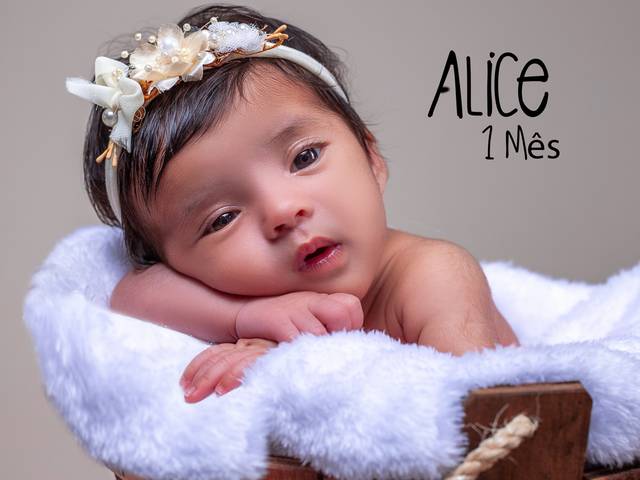 Acompanhamento de 1º aninho da Princesa Alice