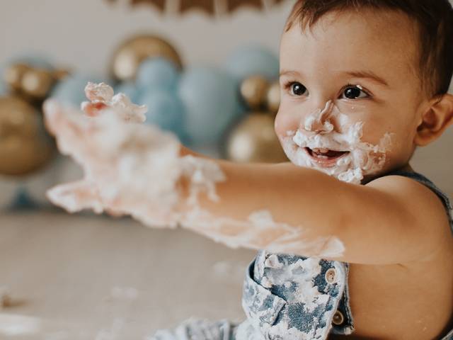 BEBÊS of Cake Smash do Daniel