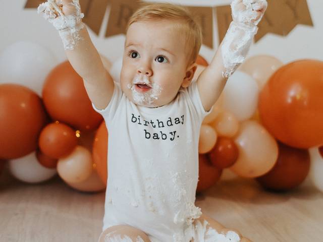 BEBÊS of CAKE SMASH DO OTTO