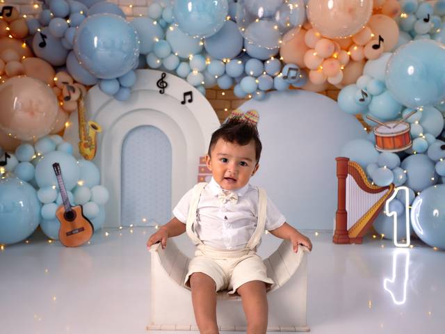 Smash the cake de Smash Asafe Davi 1 aninho