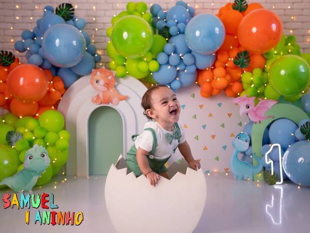 Smash the cake de Smash Samuel 1 aninho