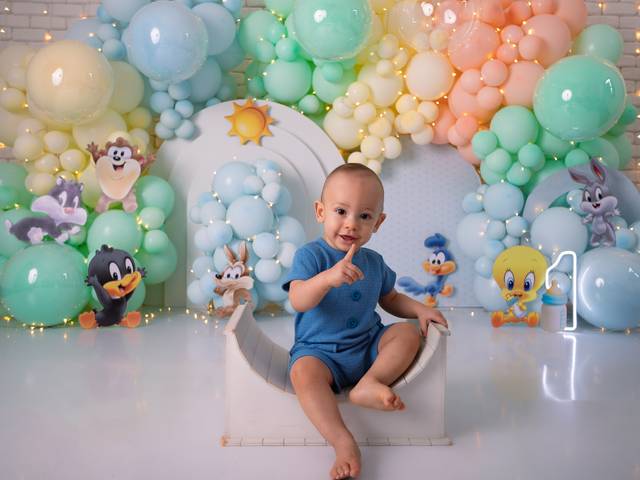 Smash the cake de Smash Joaquim 1 aninho
