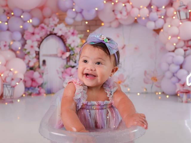 Smash the cake de Smash Heloísa 1 aninho