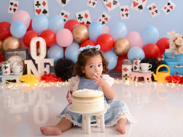 Cake Smash de Smash da Alice 