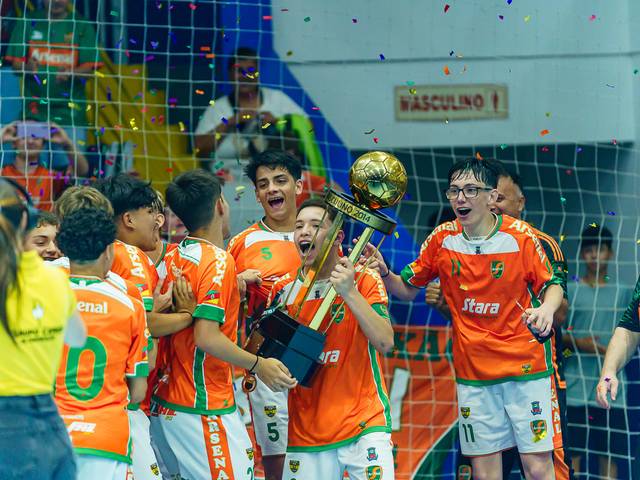 Futsal de Decisão na Final Sub 15 da Federação Gaúcha de Futsal!