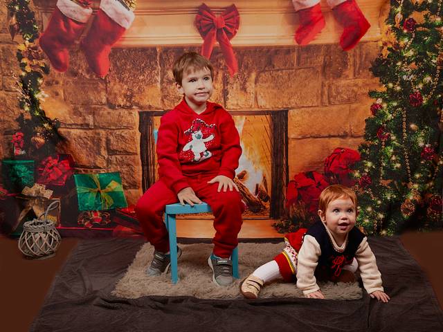 Fechas de fiestas de Estudio Retratos Navidad Familia Luliana