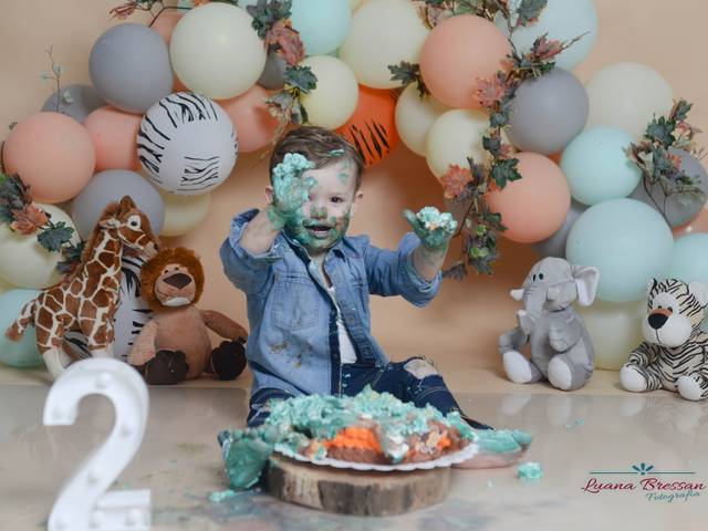 Infantil de Smash The Cake do Dudu 💛