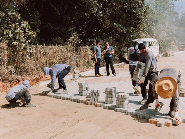 Obras de  Monte Sião - MG