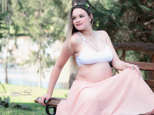 Ensaio Gestante de Ensaio Gestante - Amanda