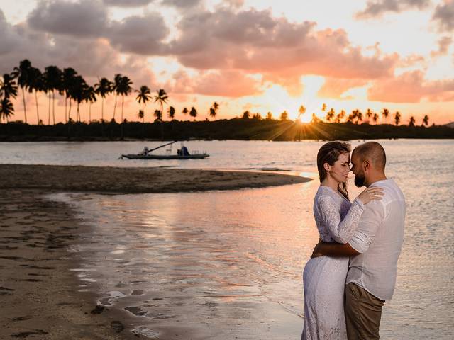 Pré-Wedding de Pré Wedding - Praia dos Carneiros - Héllen + Renan