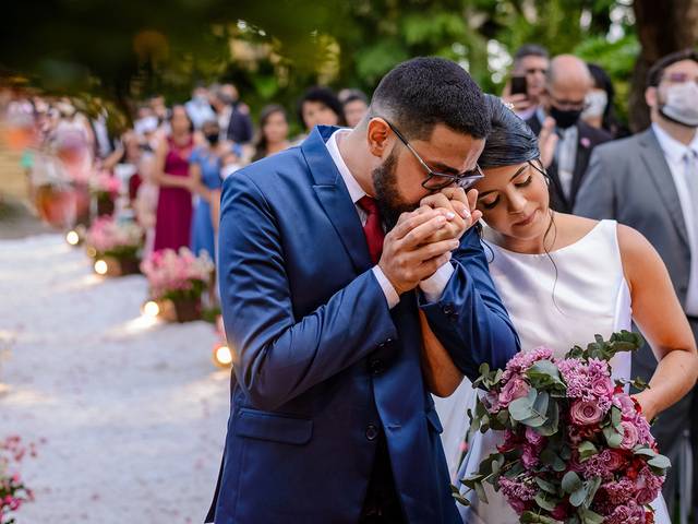 Casamentos de Casamento no espaço Letícia Antunes - Isabelle e Hugo