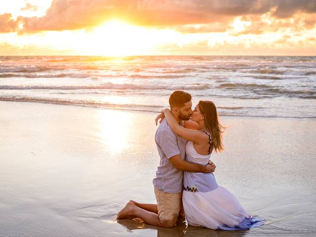 Pré-Wedding de Pré- wedding Juliana + Carlindo - Porto de Galinhas