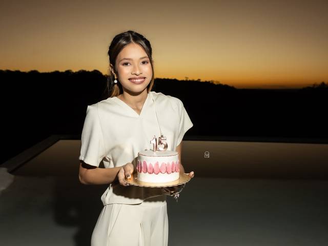 Ensaio de 15 anos de Alice Duarte