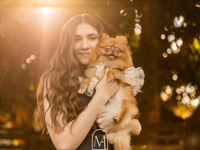 Ensaio de 15 anos de Maria Cristina 