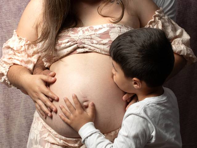 Embarazadas de Ludmila esperando a Julián