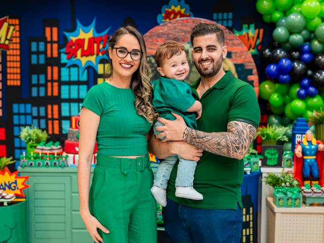 Aniversário de Noah 1 aninho